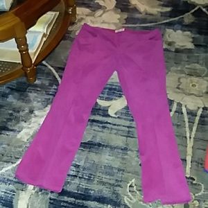 Pink cortaroy pants!